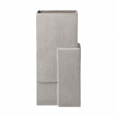 KRISTINA DAM STUDIO  Monolith vas, La - grå stengods