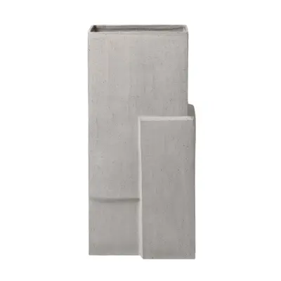 KRISTINA DAM STUDIO  Monolith vas, La - grå stengods