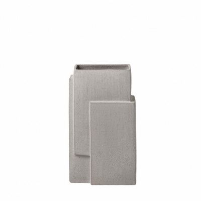 KRISTINA DAM STUDIO  Monolith vas, Liten - grå stengods