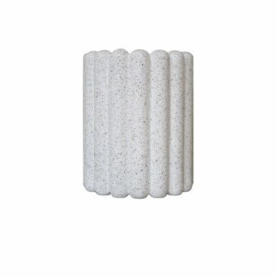 Designtorget Kruka MIST white dot M