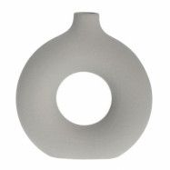 Lene Bjerre Catia vas 23,5 cm Silvergrå