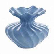 Lene Bjerre Susille vas 14 cm F. Blue