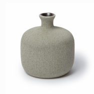 Lindform Bottle vas Sand grey, small