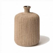 Lindform Bottle vas Sand medium stripe, medium