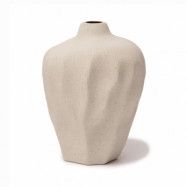 Lindform Flower seed vas Sand white
