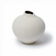 Lindform Line vas Sand white, medium
