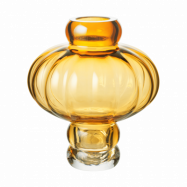 Louise Roe Balloon vas 20 cm Amber