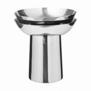 Louise Roe Fountain vas 02 30 cm Raw Iron