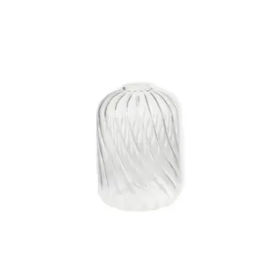 Vas Swirl 7x10cm Klar