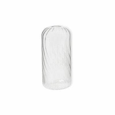 Vas Swirl 7x15cm Klar