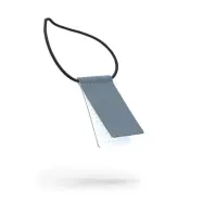 Bagagetag Reflekterande Svart