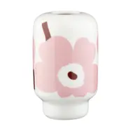 Marimekko Unikko vas 14 cm White-light pink-chestnut