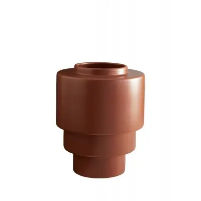 Markslöjd AKKA Keramikvas 19,5 cm Röd