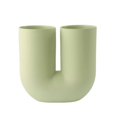 Muuto - Kink Vase H26,3 Ljus Grön