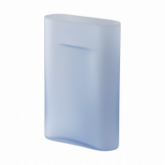 Muuto Ridge vas frostat glas 35 cm Light blue