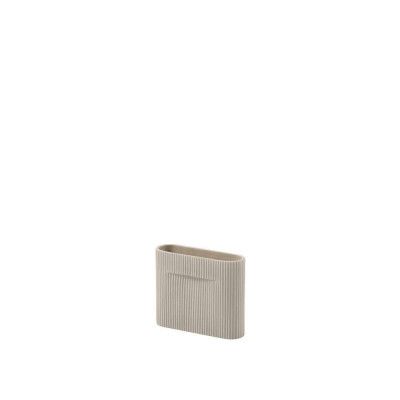 Muuto - Ridge Vase H16,5 Beige
