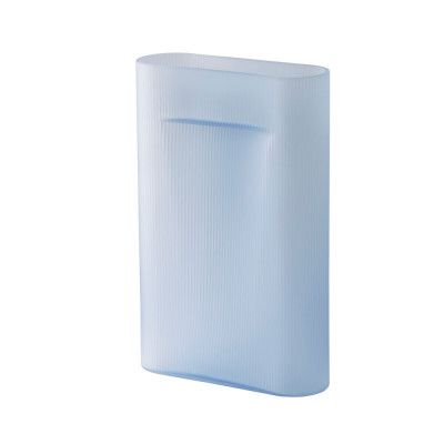 Muuto - Ridge Vase H48,5 Ljus Blå