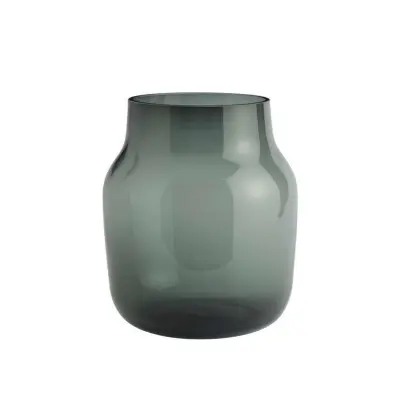 Muuto - Silent Vase Ø20 Dark Green