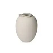 Northern - Brim Vase H28 Beige Ceramics