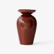 &Tradition - Momento JH47 vas rödbrun 24 cm hög keramik