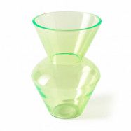 POLSPOTTEN Fat neck vas S 35 cm Grön