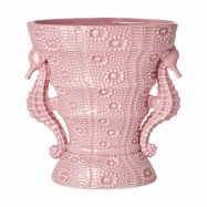 RICE Rice vas seahorse large 25 cm Pink