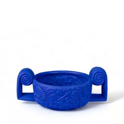 SELETTI - Magna Graecia Centrotavola Vase Blå