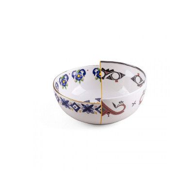 SELETTI - Hybrid-Tiwanaku Skål Porcelain