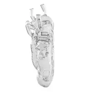 SELETTI - Love In Bloom Glass Heart Vas