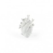 Seletti - Love In Bloom Porcelain Heart Vase