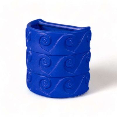 SELETTI - Magna Graecia Onde Wall Vase Blå