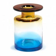 Serax Wind&Fire vas 27 cm Blue-amber