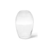 Vas Laine Oval 14x20cm Klar