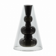 Tom Dixon Bump Cone vas Black