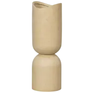 TRÄ MOSI VAS/VÄXTGRUKA FIBERLER BEIGE 75x25CM