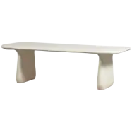 TRÄLOGGIA MATBORD I NATURFÖRSTÄRKT FIBER 240X100CM