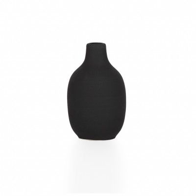 Designtorget Vas Äng Oval svart