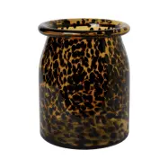 Vas Aida 27 cm Leo amber