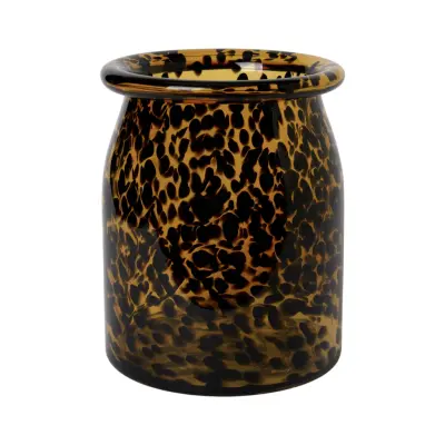 Vas Aida 27 cm Leo amber