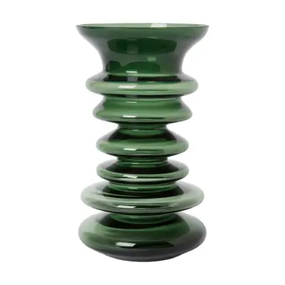 Vas Alba 30 cm grön