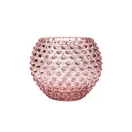 Vas Cara Kristall 18 cm rosa