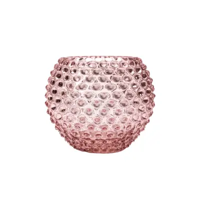 Vas Cara Kristall 18 cm rosa