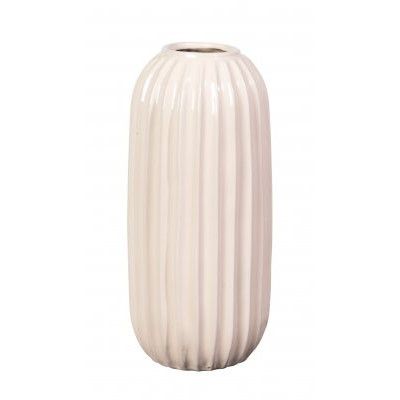 Vas Lines 25 cm, Ljusrosa