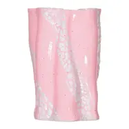 Vas Swirly 18,5 cm Rosa