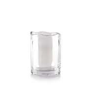 Vas Våg liten klarglas