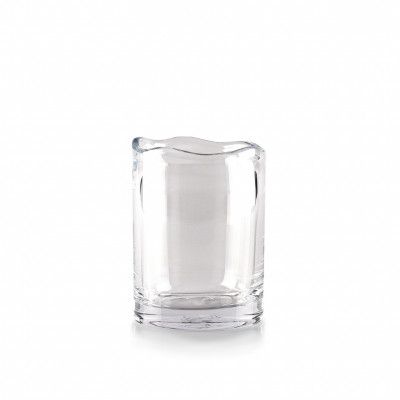 Vas Våg liten klarglas