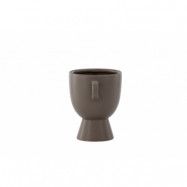 VENTURE DESIGN Cent-kruka, w. 2 handtag - brunt stengods (20x14x18)