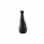 VENTURE DESIGN Conta vas - matt svart stengods (17x10x25H)