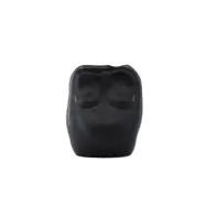 VENTURE DESIGN Romie vas - svart stengods (24x14x28H)