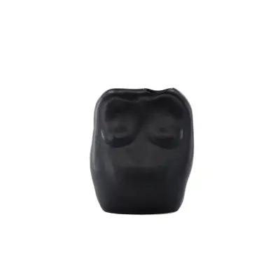 VENTURE DESIGN Romie vas - svart stengods (24x14x28H)